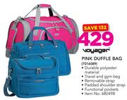 Turquoise Duffle Bag