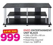Enzo Entertainment Unit 46x120x48cm With Metal Frame