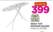 House Of York Mesh Top Ironing Board