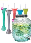 8Ltr Glass Beverage Dispenser-Each