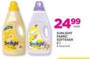 Sunlight Fabric Softener-2Ltr Each