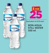 Bon Aqua Still Water-3x500ml