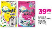 Sunlight Auto Washing Powder Assorted 2-In-1-2Kg Each