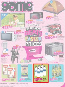Game Tanzania : Nobody Beats Our Easter Prices (13 Apr - 25 Apr 2017), page 1
