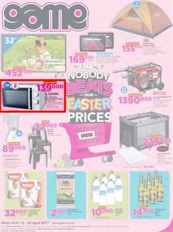 Game Tanzania : Nobody Beats Our Easter Prices (13 Apr - 25 Apr 2017), page 1