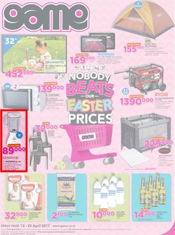 Game Tanzania : Nobody Beats Our Easter Prices (13 Apr - 25 Apr 2017), page 1
