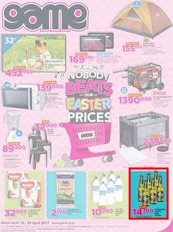 Game Tanzania : Nobody Beats Our Easter Prices (13 Apr - 25 Apr 2017), page 1