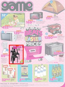 Game Tanzania : Nobody Beats Our Easter Prices (13 Apr - 25 Apr 2017), page 1