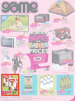Game Tanzania : Nobody Beats Our Easter Prices (13 Apr - 25 Apr 2017), page 1