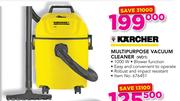 Karcher 1000W Multi Purpose vacuum Cleaner WD1