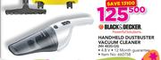 Black & Decker Handheld Dustbuster Vacuum Cleaner NV 4820-QS