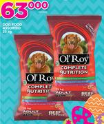 Ol'Roy Dog Food Assorted-25Kg Per Pack