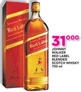 Johnny Walker Red Label Blended Scotch Whisky-750ml