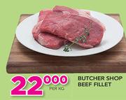 Butcher Shop Beef Fillet-Per Kg