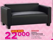Denver Couch Polyurethane H79 x W139 x D78cm