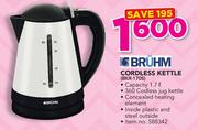 Bruhm Cordless Kettle BKR-170S
