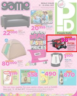 Game Kenya : Nobody Beats Our Easter Prices (13 Apr - 25 Apr 2017), page 1