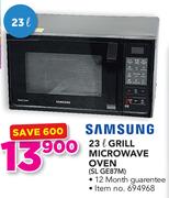 Samsung 23Ltr Grill Microwave Oven SL GE87M