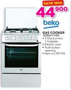 Beko Gas Cooker CSE63111DX