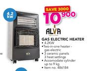 Alva Gas Electric Heater
