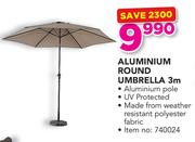 Aluminium Round Umbrella-3m