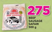 Beef Sausage Safari-500g