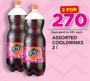 Assorted Cooldrinks-2 x 2Ltr