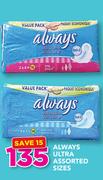 Always Ultra Assorted Sizes