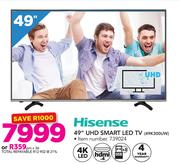 Hisense 49" UHD Smart LED TV 49K300UW