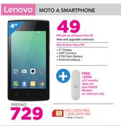 Lenovo Moto A Smartphone