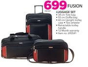 Fusion Luggage Set-Per Set