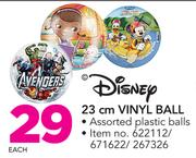 Disney 23cm Vinyl Ball-Each