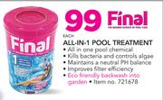Final All In 1 Pool Treatment