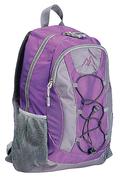 Voyager 15Ltr Purple And Grey Active Backpack-Each