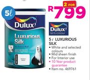 Dulux 5Ltr Luxurious Silk-For 2