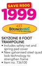 Bounce King Skyzone 8 Foot Trampoline