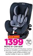 Safeway Moto X1 Car Seat