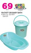 Baby Care Bucket Or Baby Bath-Each