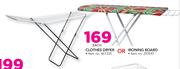 Clothes Dryer Or Ironing Board-Each
