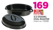 Bon Voyage 4.5Ltr Enamel Oval Roaster