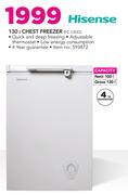 Hisense 130Ltr Chest Freezer FC 13DD