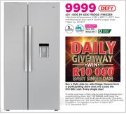 Defy 621Ltr Side By Side Fridge/Freezer