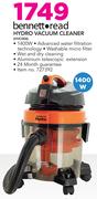 Bennett Read Hydro Vacuum Cleaner HVC004