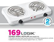 Logik Double Spiral Hotplate RSH-246083-018
