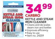 Carbro Kettle And Steam Iron Cleaner