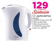 Sunbeam 1.7Ltr Auto Kettle SAK202