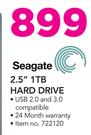 Seagate 2.5" 1TB Hard Drive