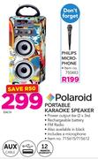 Polaroid Portable Karaoke Speaker-Each