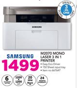 Samsung M2070 Mono Laser 3 In 1 Printer