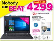 Packard Bell Intel Celeron Notebook ENTE69AP